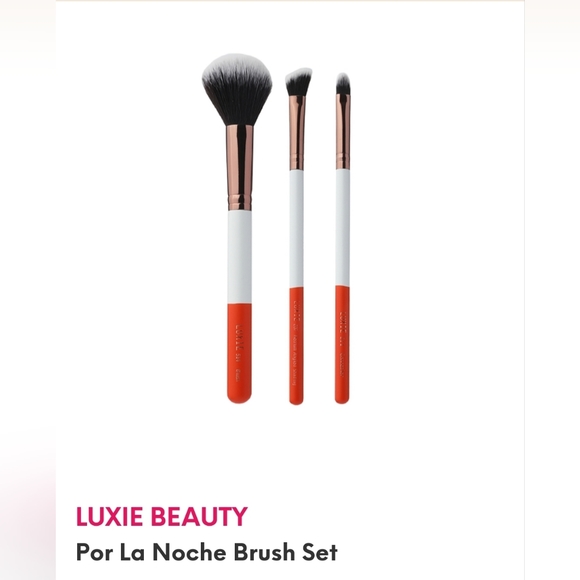 5/75$ LUXIE BEAUTY Por La Noche Brush Set - Picture 12 of 16
